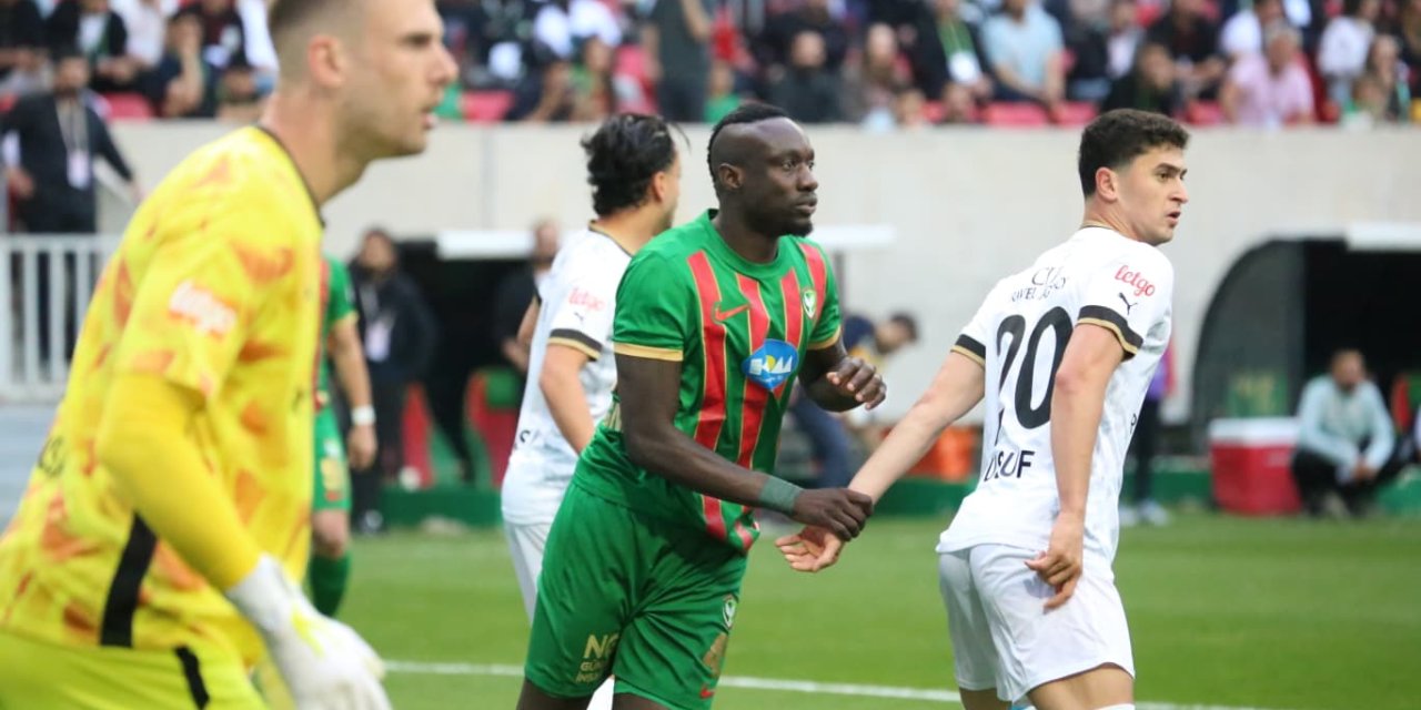 Amedspor galibiyeti son anda kaçırdı: 1-1