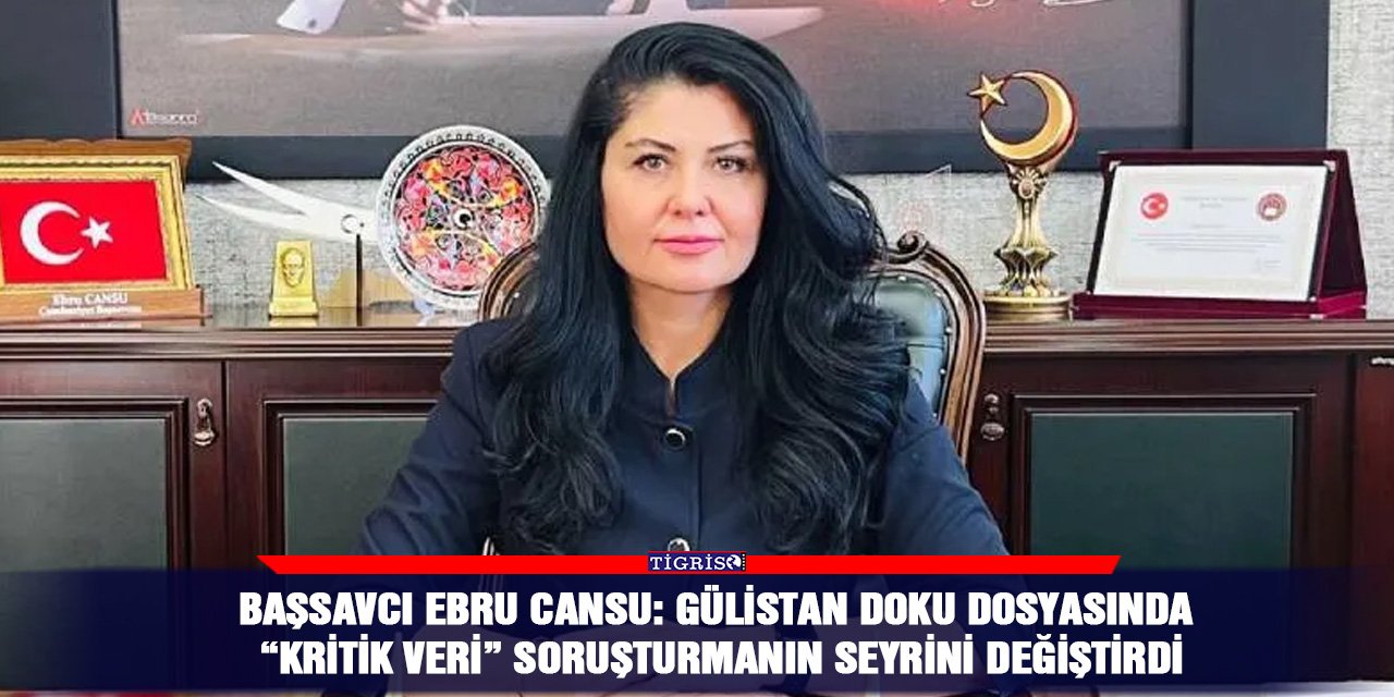 Başsavcı Ebru Cansu: Gülistan Doku dosyasında “kritik veri” soruşturmanın seyrini değiştirdi