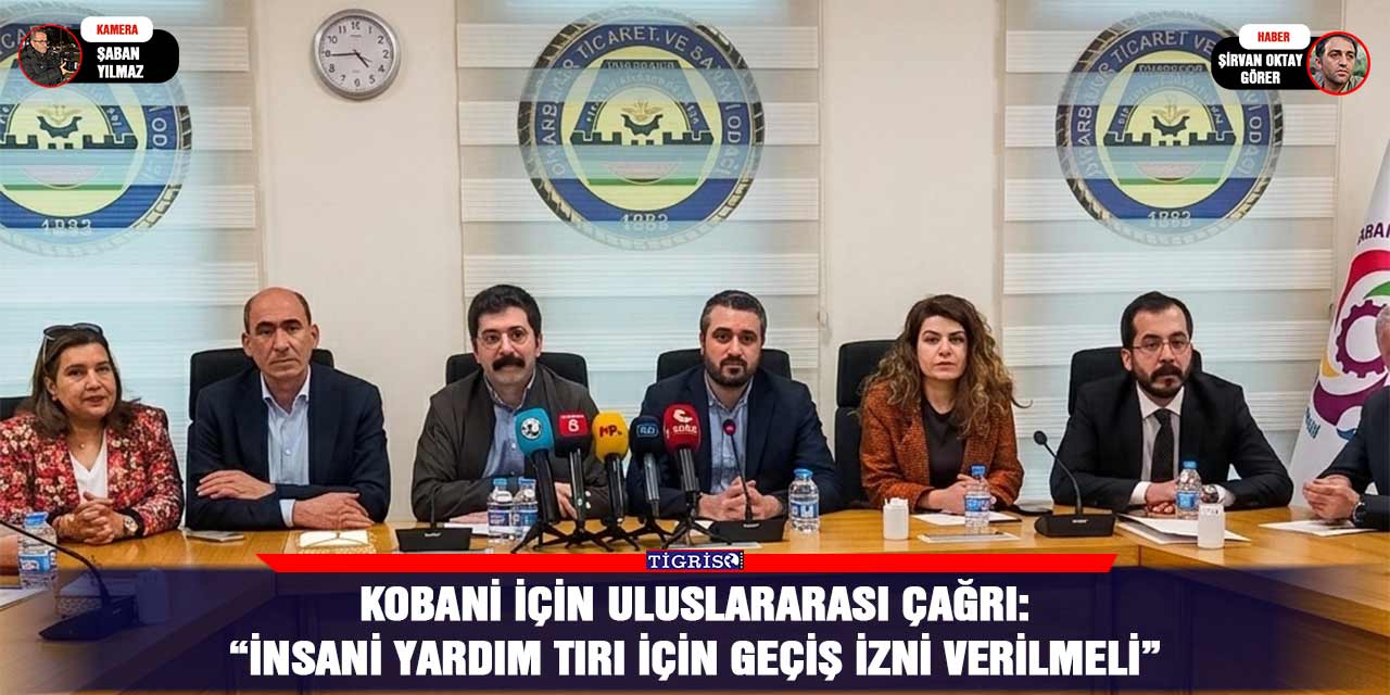 Kobani için uluslararası çağrı: “İnsani yardım tırı için geçiş izni verilmeli”