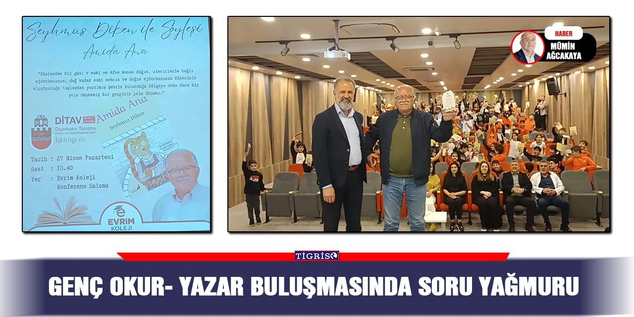 Genç Okur- Yazar buluşmasında soru yağmuru