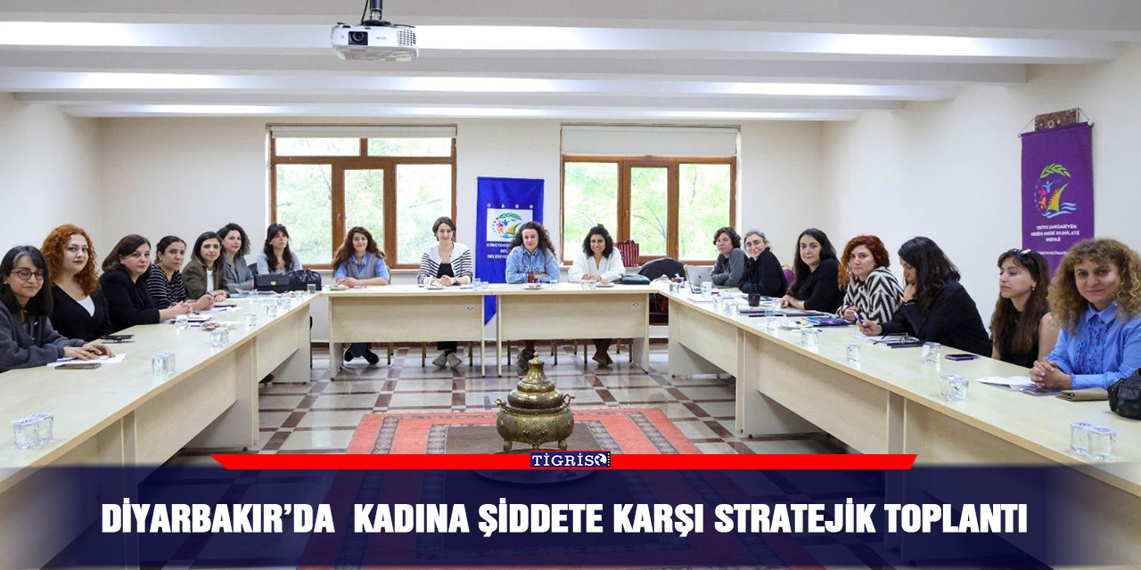 Diyarbakır’da  kadına şiddete karşı stratejik toplantı