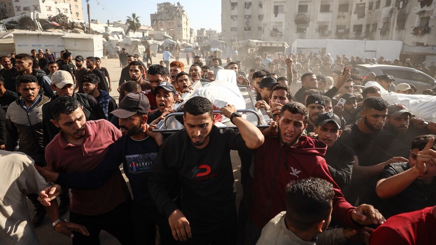 Gazze’de can kaybı 72 bin 599'a yükseldi