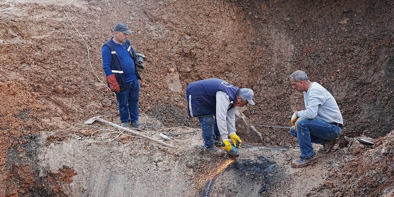 Diyarbakır’da içme suyu hattında arıza: DİSKİ müdahale ediyor