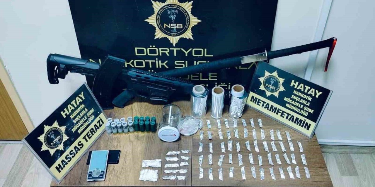 Hatay'da uyuşturucu operasyonu: 3 şüpheli tutuklandı