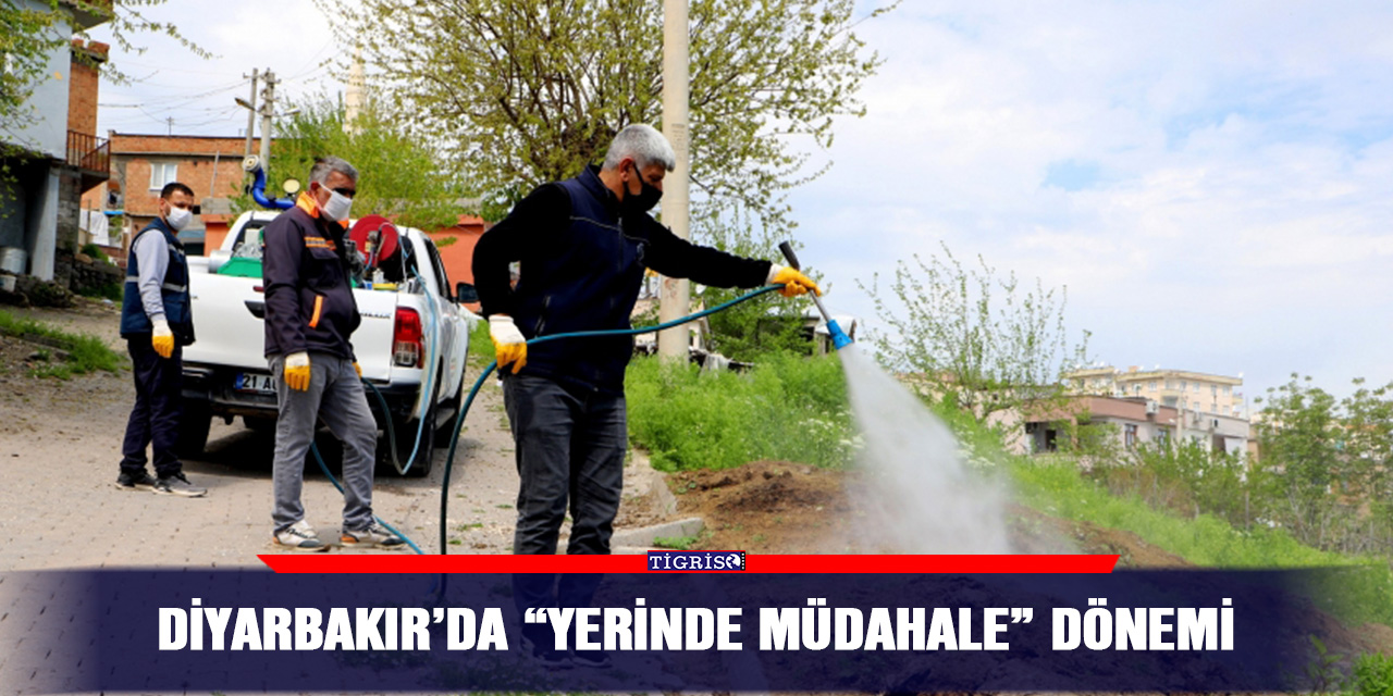 Diyarbakır’da “yerinde müdahale” dönemi