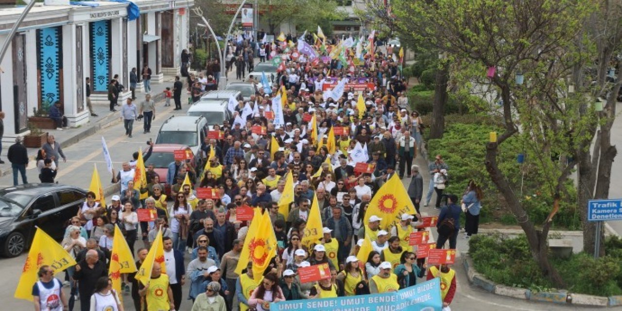 Bölgede 1 Mayıs coşkusu