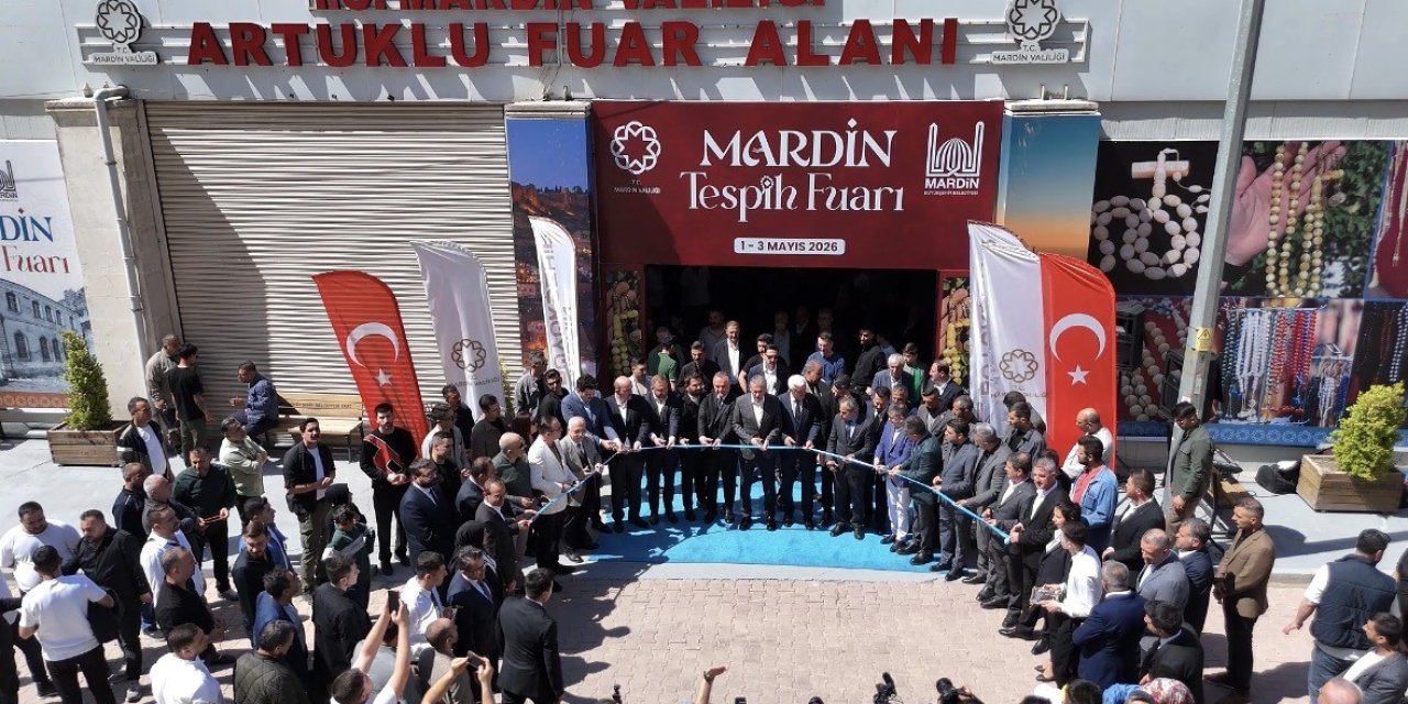 Mardin'de "Tespih Fuarı" açıldı