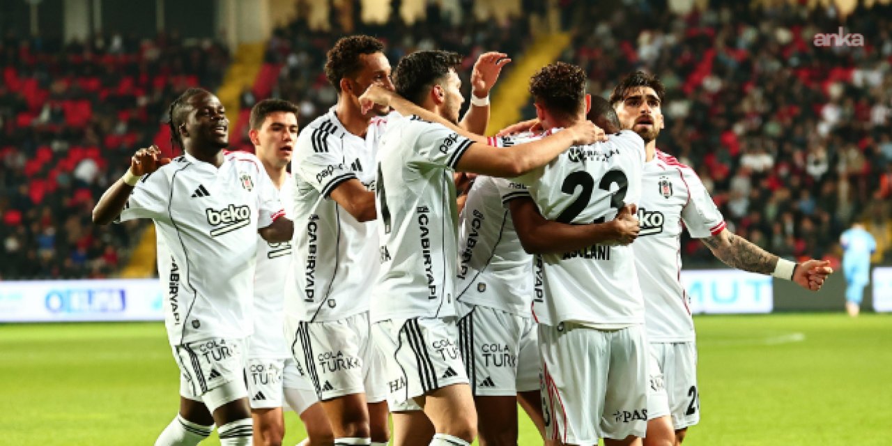 Beşiktaş, Gaziantep deplasmanında 3 puan aldı