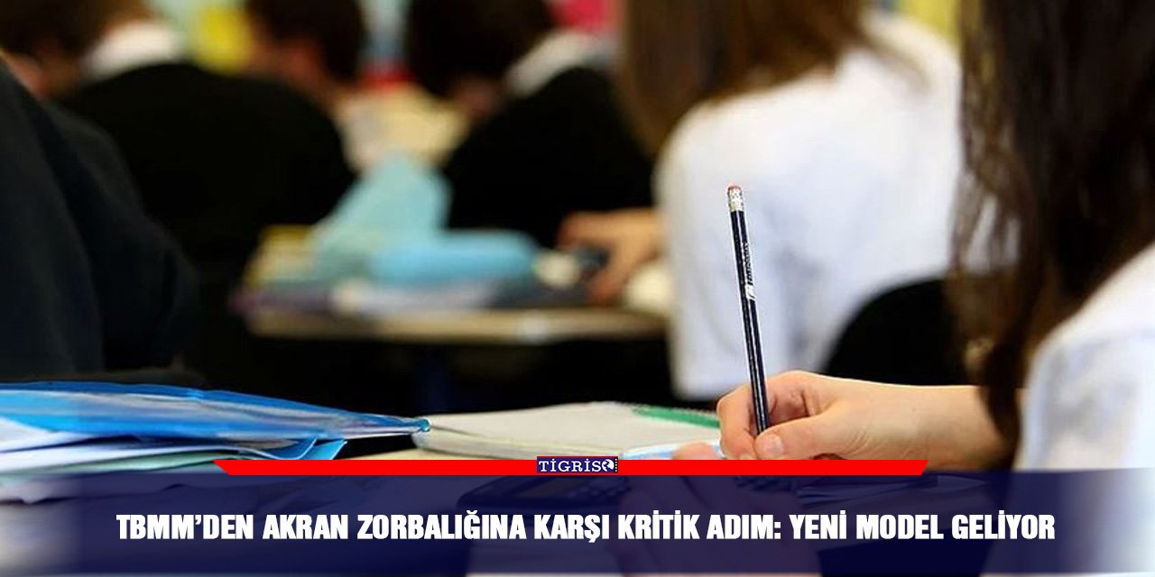 TBMM’den akran zorbalığına karşı kritik adım: Yeni model geliyor