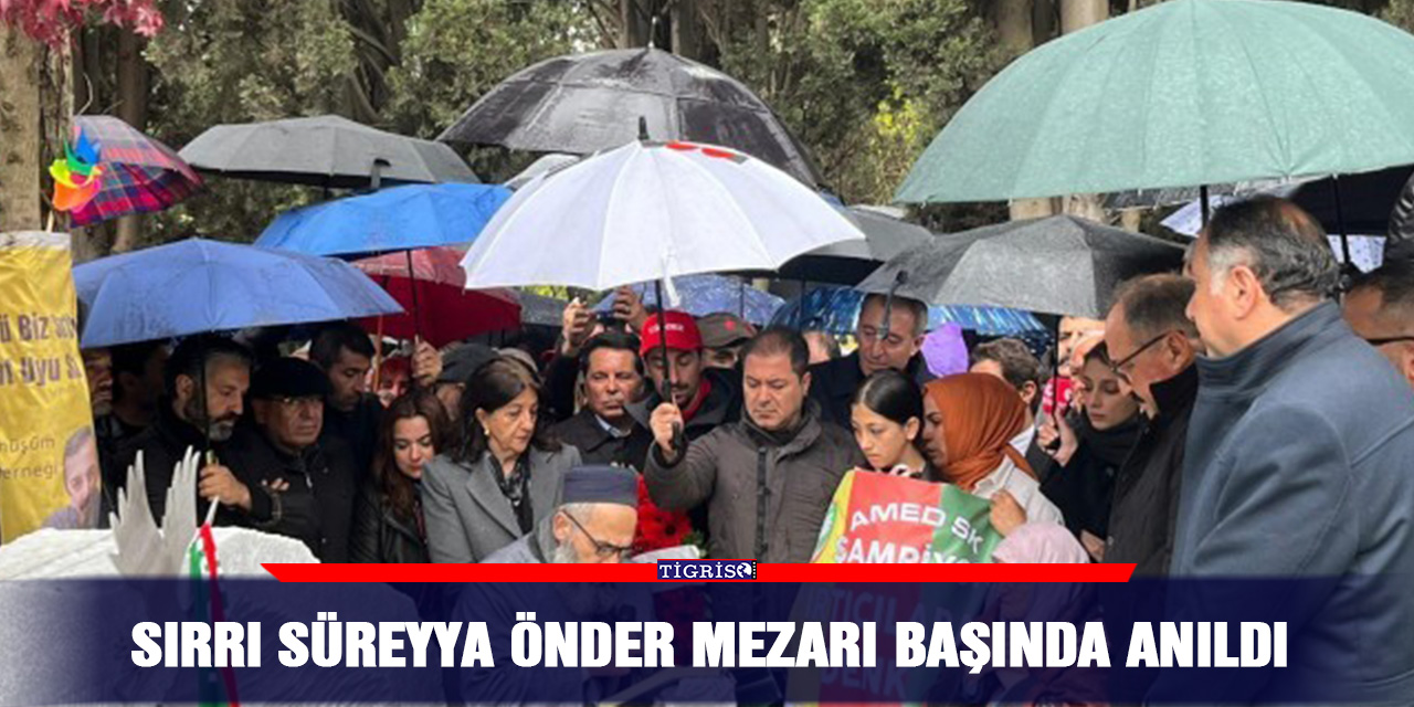 Sırrı Süreyya Önder mezarı başında anıldı