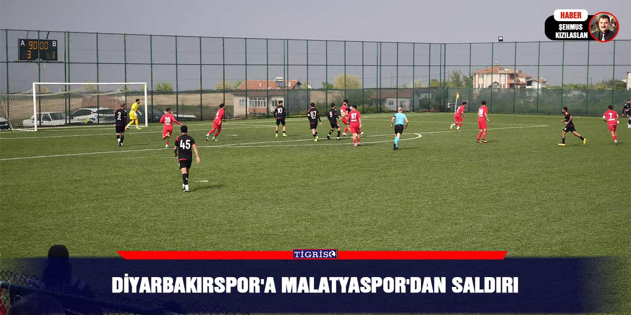 Diyarbakırspor'a Malatyaspor'dan saldırı