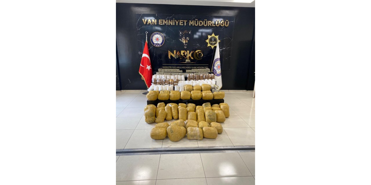 Van'da uyuşturucu operasyonu