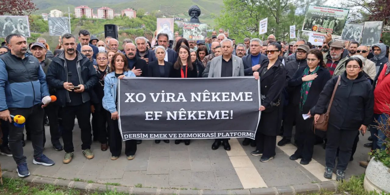 Dersim Katliamı’nın 89’uncu yılında yaşamını yitirenler anıldı