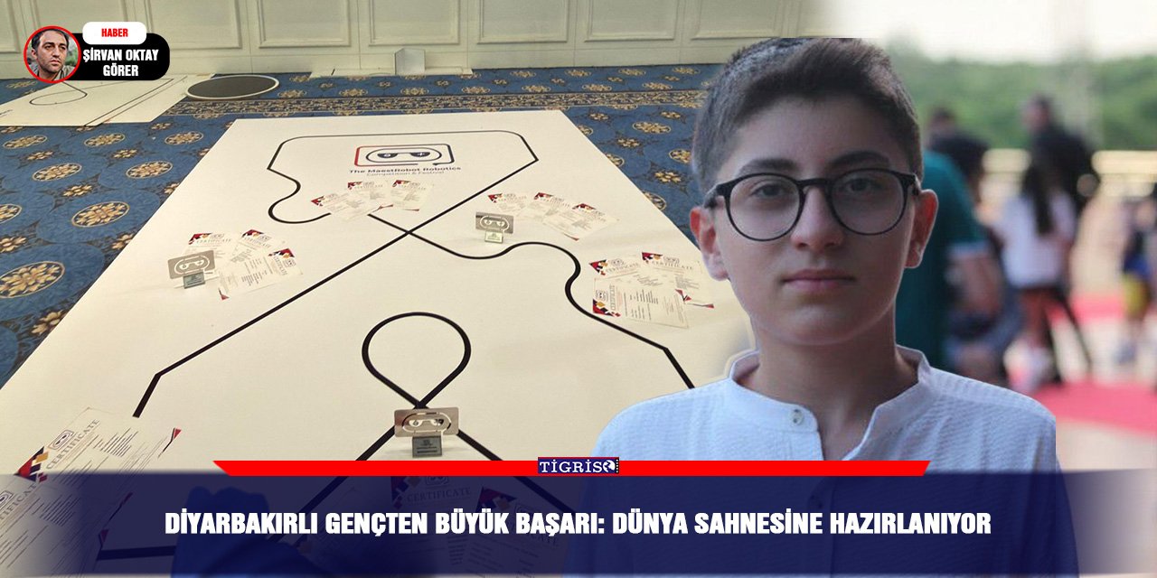 Diyarbakırlı gençten büyük başarı: Dünya sahnesine hazırlanıyor