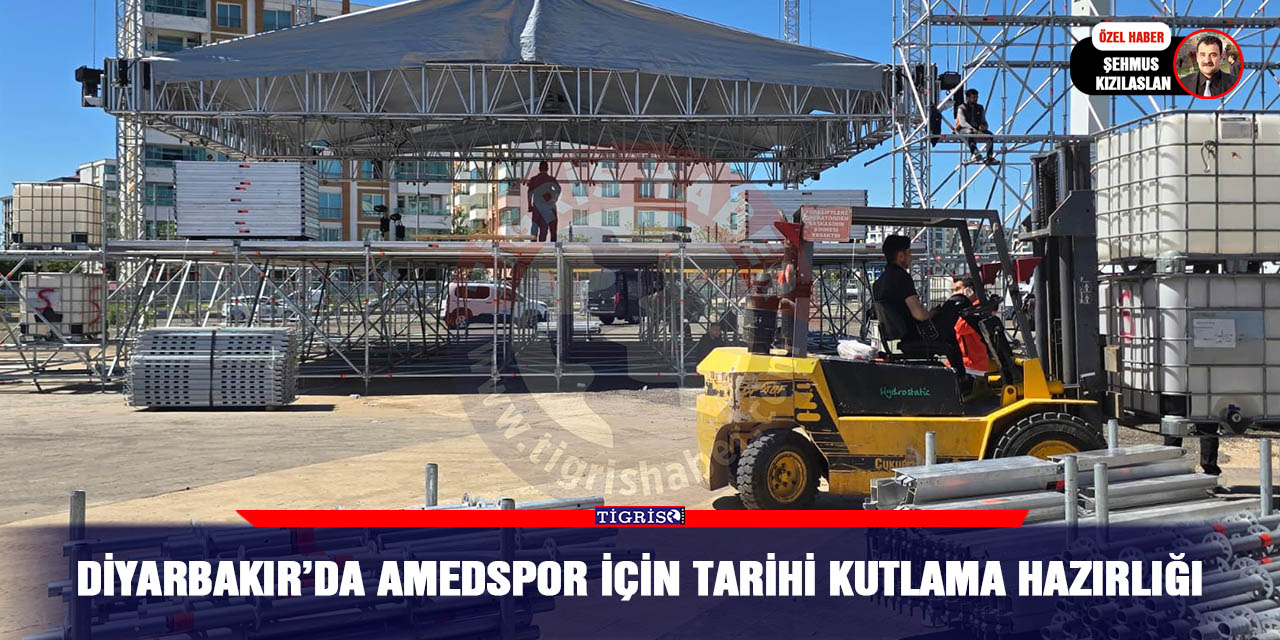 Diyarbakır’da Amedspor için tarihi kutlama hazırlığı