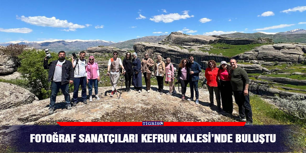 Fotoğraf sanatçıları Kefrun Kalesi’nde buluştu