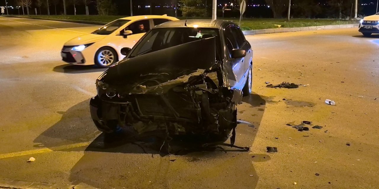 Erzurum’da trafik kazası: 2 yaralı