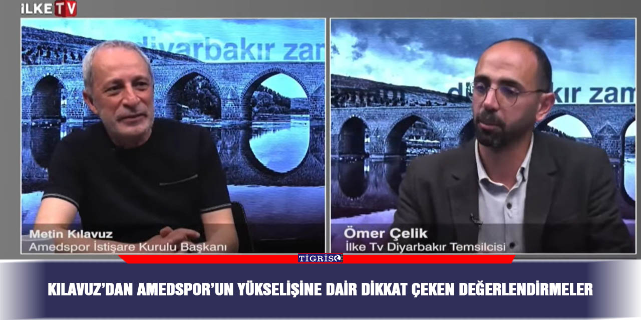 Kılavuz’dan Amedspor’un yükselişine dair dikkat çeken değerlendirmeler