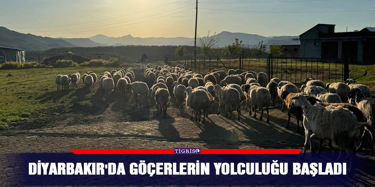 Diyarbakır'da göçerlerin yolculuğu başladı