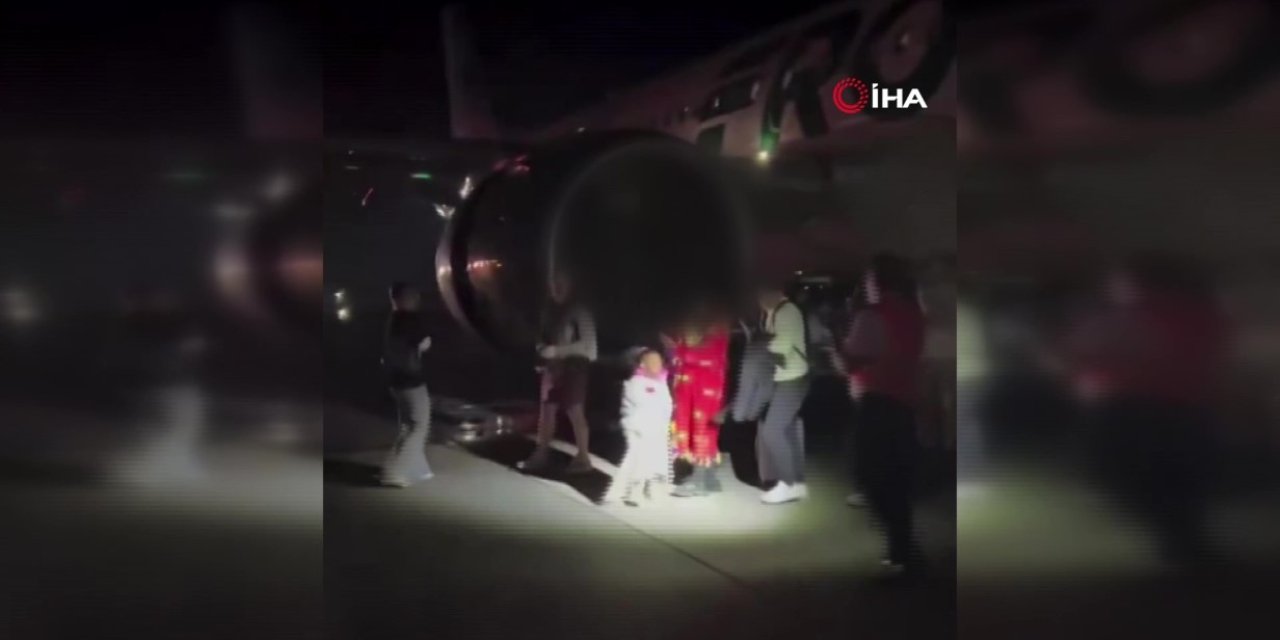 Piste giren kişiye uçak çarptı: 1 ölü, 12 yaralı
