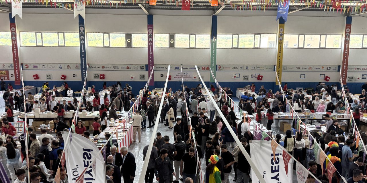 6. Çermik Kitap Fuarı ve Kültür Sanat Festivali başladı