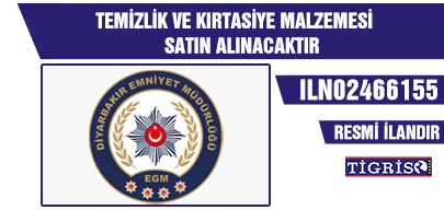 TEMİZLİK VE KIRTASİYE MALZEMESİ SATIN ALINACAKTIR