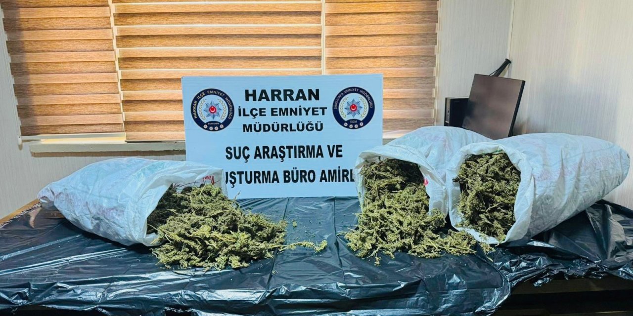 Şanlıurfa'da 8 kilo uyuşturucu ele geçirildi