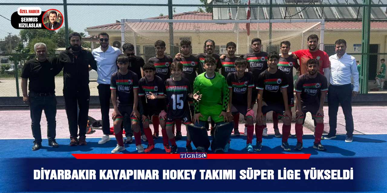 Diyarbakır Kayapınar Hokey Takımı Süper Lige yükseldi