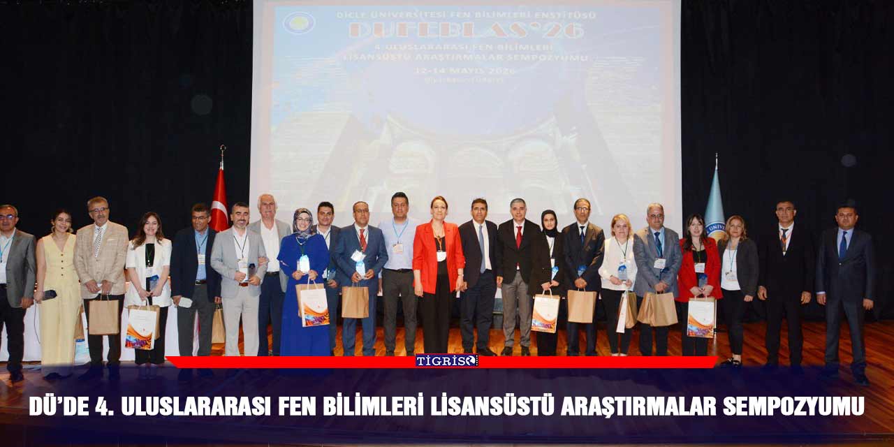 DÜ’de 4. Uluslararası Fen Bilimleri Lisansüstü Araştırmalar Sempozyumu