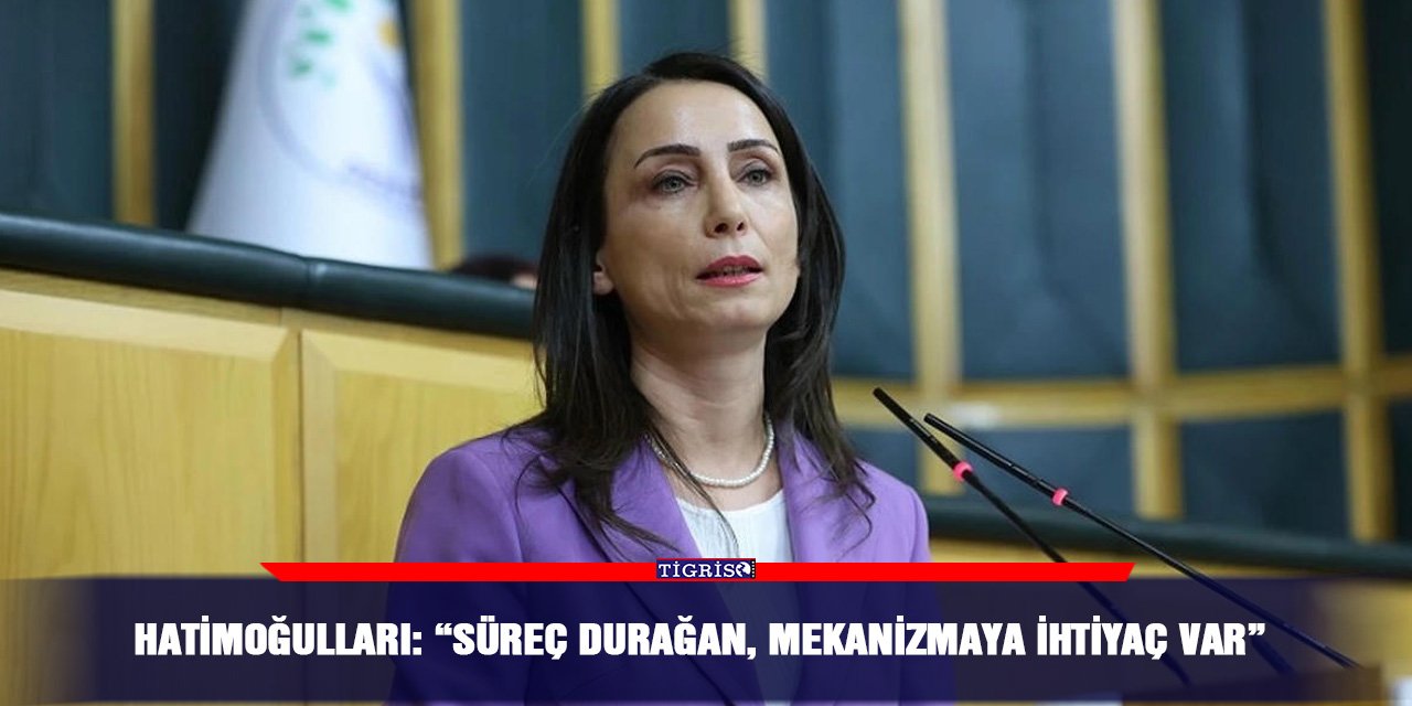 Hatimoğulları: “Süreç durağan, mekanizmaya ihtiyaç var”