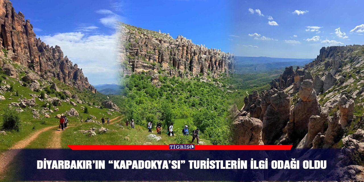 Diyarbakır’ın “Kapadokya’sı” turistlerin ilgi odağı oldu