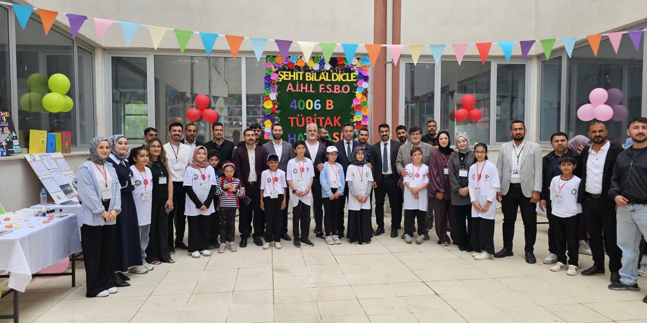 Dicle'de Bilim Fuarı düzenlendi