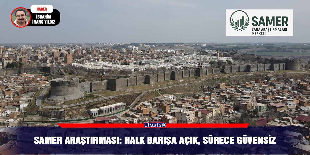 SAMER Araştırması: Halk barışa açık, sürece güvensiz