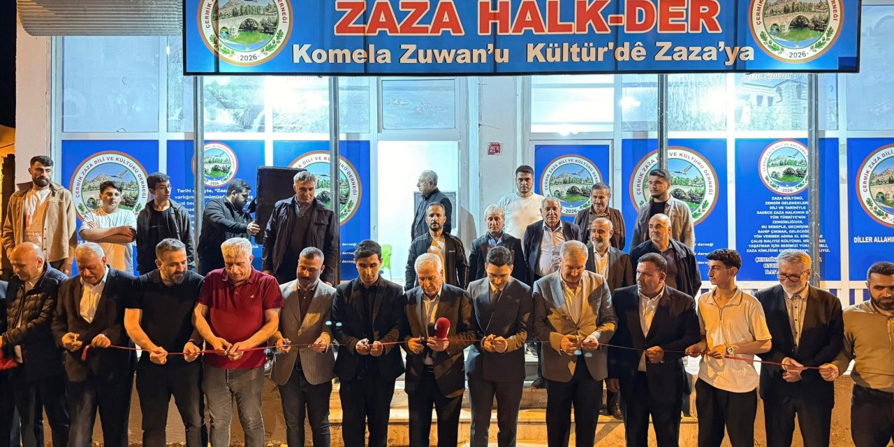 Diyarbakır'da Çermik Zaza Dili ve Kültürü Derneği açıldı