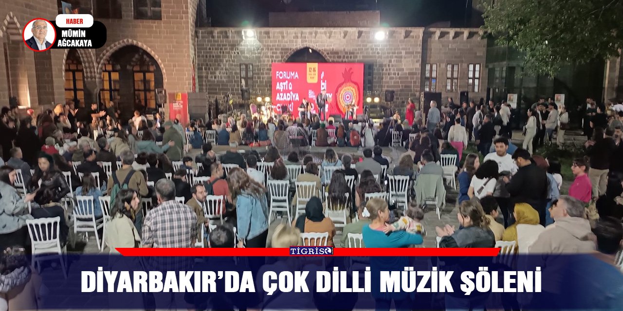 Diyarbakır’da çok dilli müzik şöleni