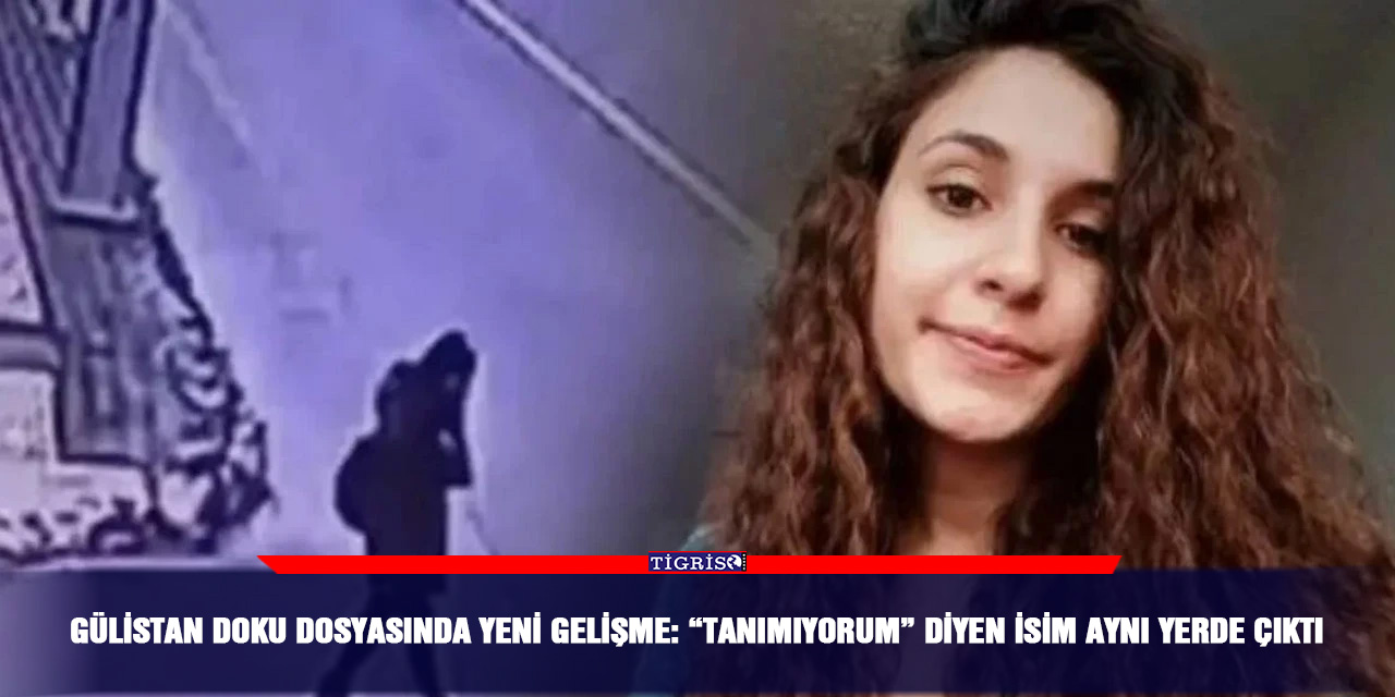Gülistan Doku dosyasında yeni gelişme: “Tanımıyorum” diyen isim aynı yerde çıktı