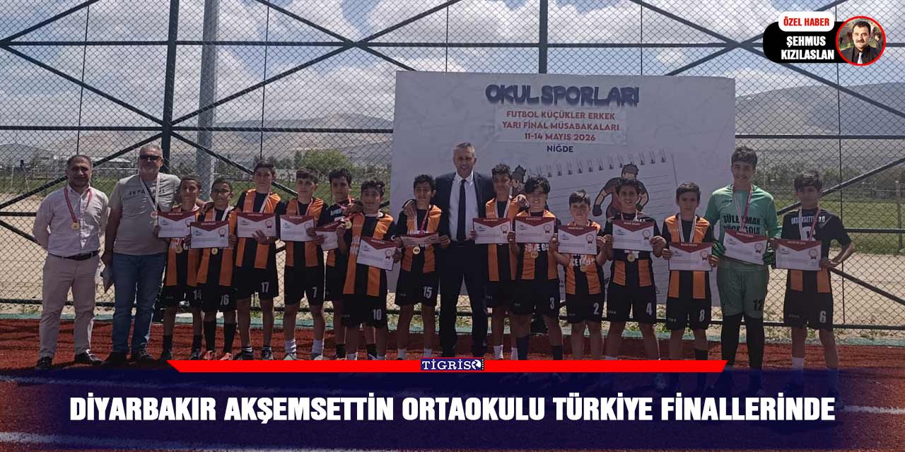 Diyarbakır Akşemsettin Ortaokulu Türkiye Finallerinde