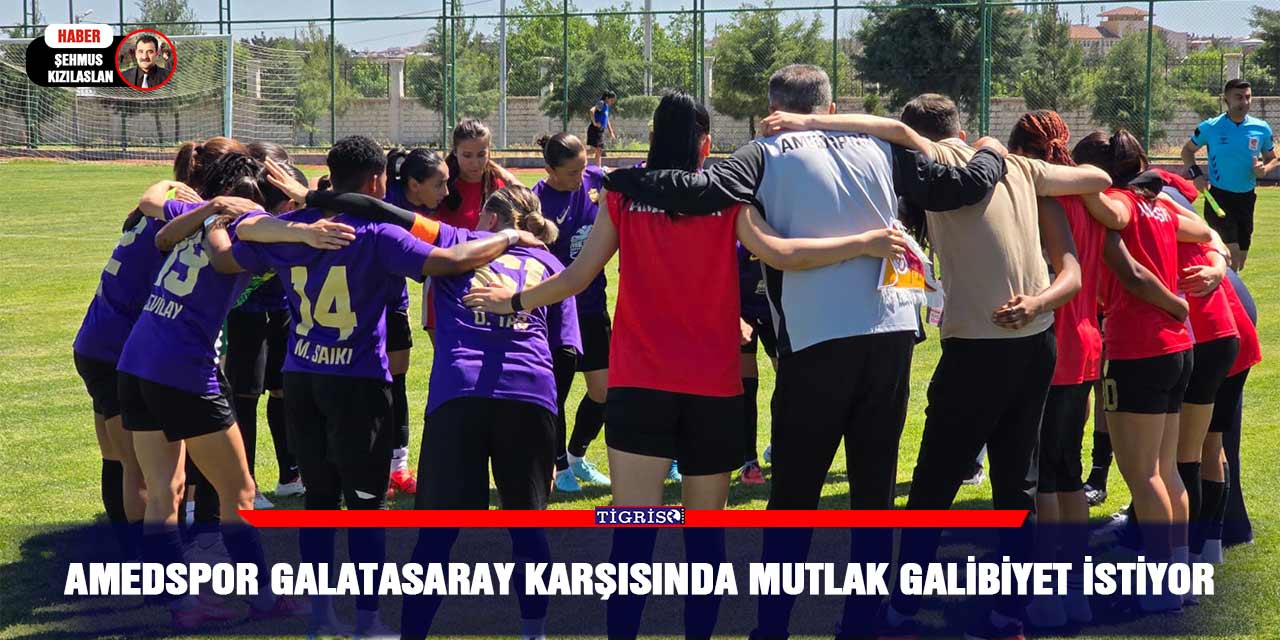 Amedspor Galatasaray karşısında mutlak galibiyet istiyor