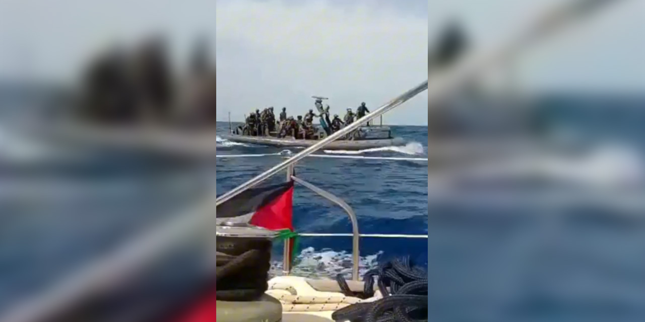 İsrail savaş gemilerinden Sumud Filosu'na müdahale