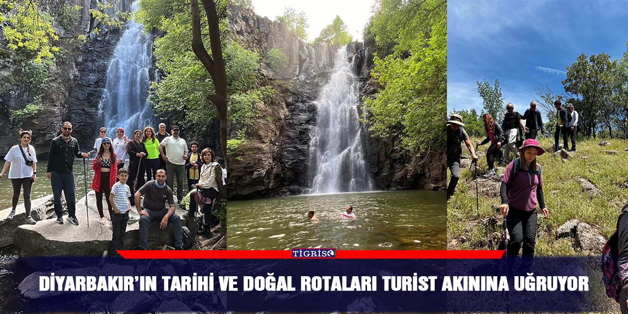 Diyarbakır’ın tarihi ve doğal rotaları turist akınına uğruyor