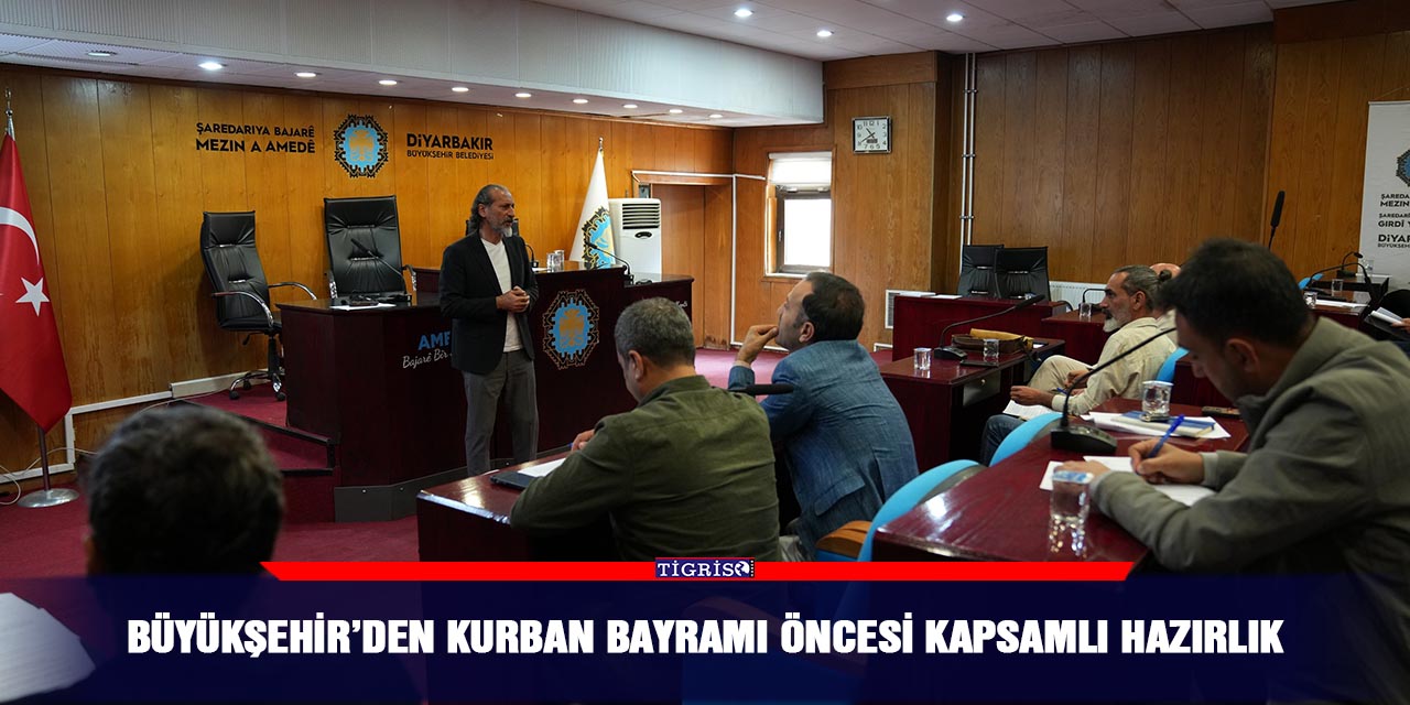 Büyükşehir’den Kurban Bayramı öncesi kapsamlı hazırlık