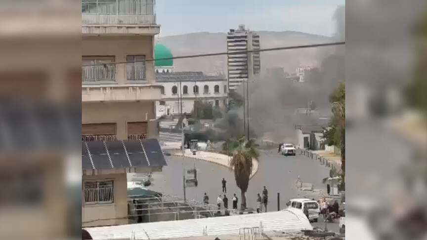 Şam'da patlama meydan geldi