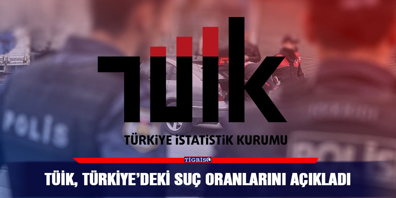 TÜİK, Türkiye’deki suç oranlarını açıkladı