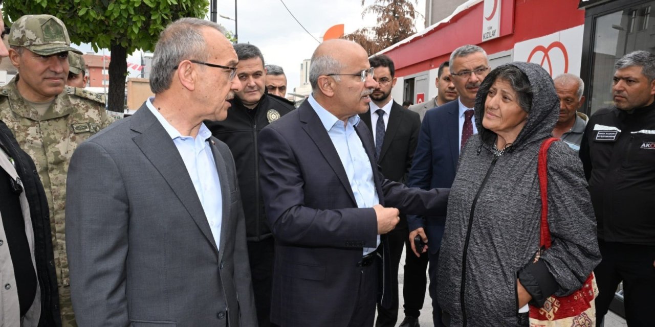 Malatya’da deprem sonrası inceleme