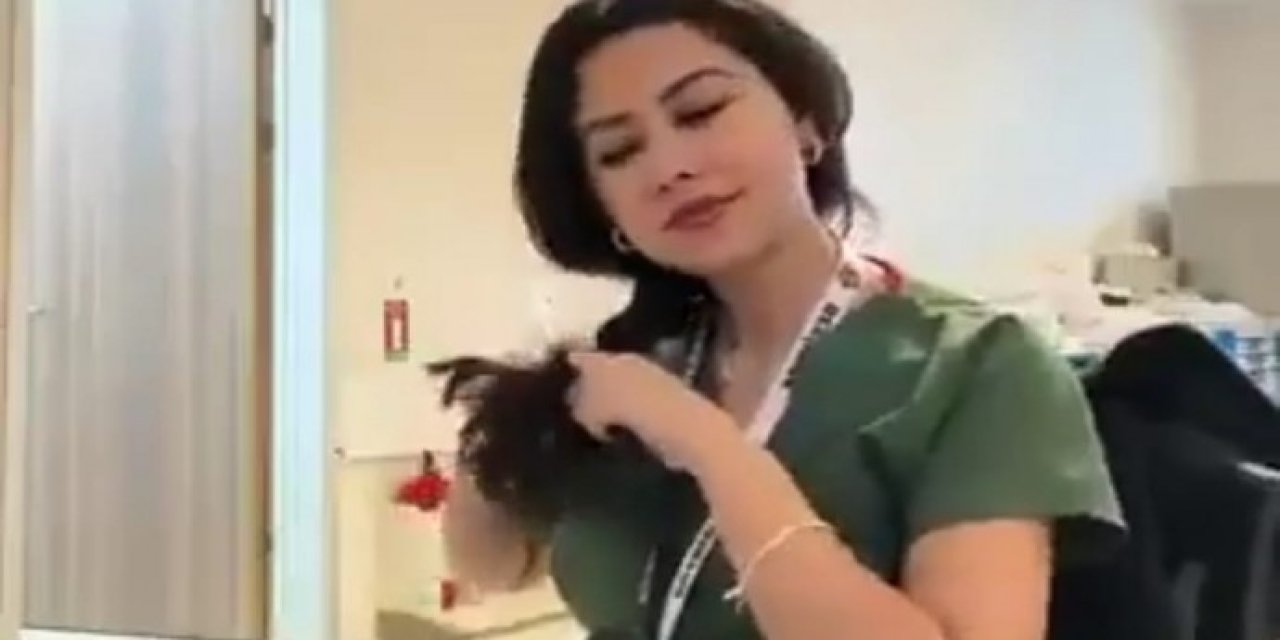 Saçlarını ören Diyarbakırlı hemşire beraat etti