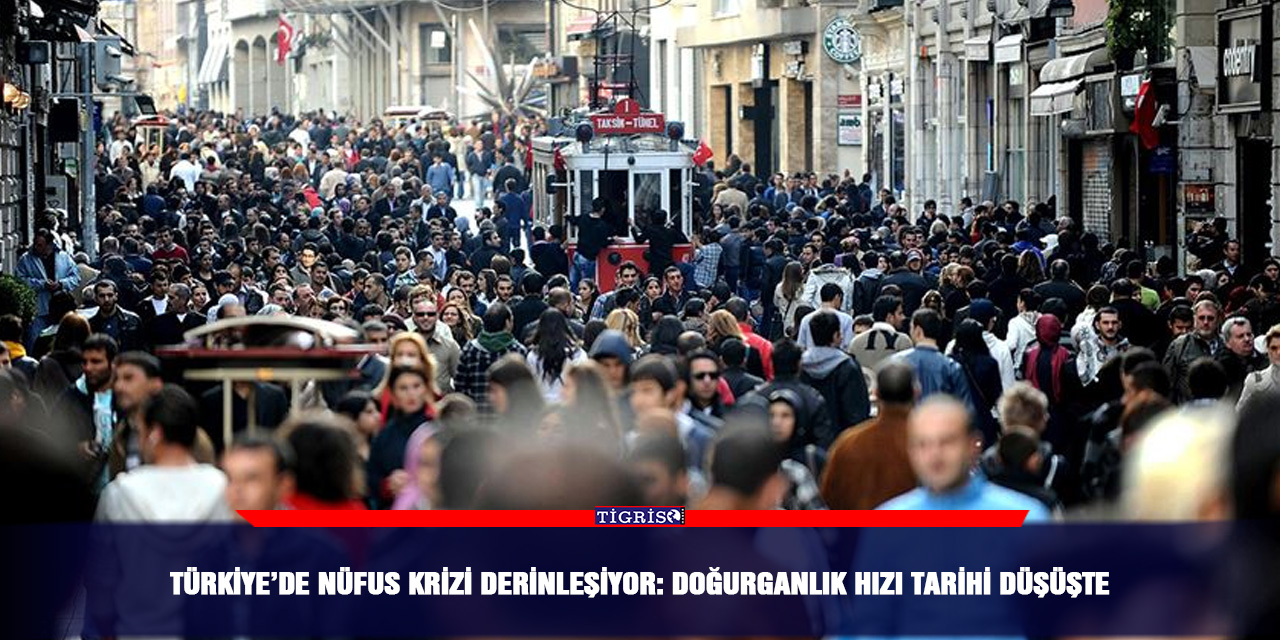 Türkiye’de nüfus krizi derinleşiyor: Doğurganlık hızı tarihi düşüşte