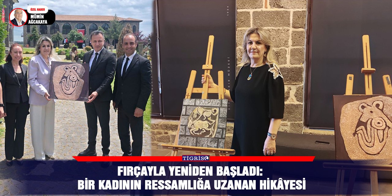 Fırçayla yeniden başladı: Bir kadının ressamlığa uzanan hikâyesi