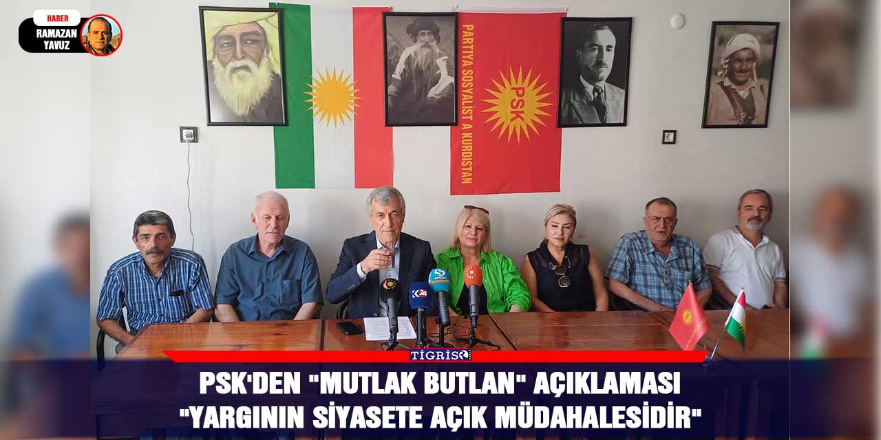 PSK'den "mutlak butlan" açıklaması: "Yargının siyasete açık müdahalesidir"