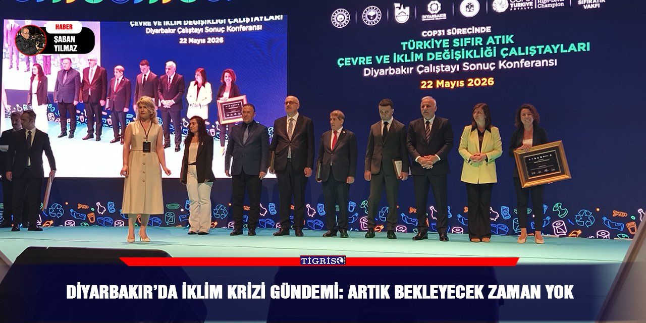 Diyarbakır’da iklim krizi gündemi: Artık bekleyecek zaman yok