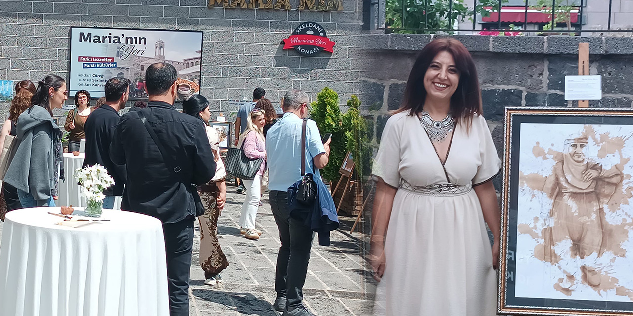 Mar Petyun Keldani Kilisesi resim sergisine ev sahipliği yaptı: 'Bir Fincan Toprak'